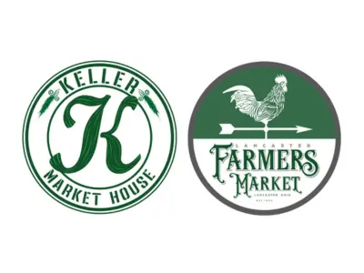 two market logos in green circles